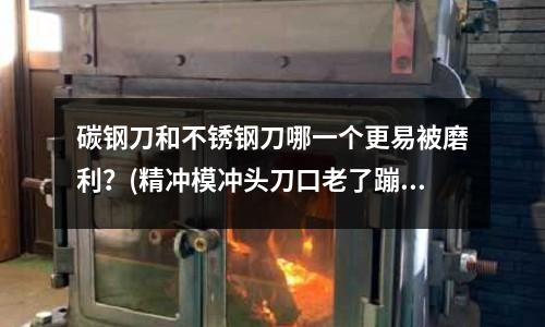 碳鋼刀和不銹鋼刀哪一個更易被磨利？(精沖模沖頭刀口老了蹦掉)