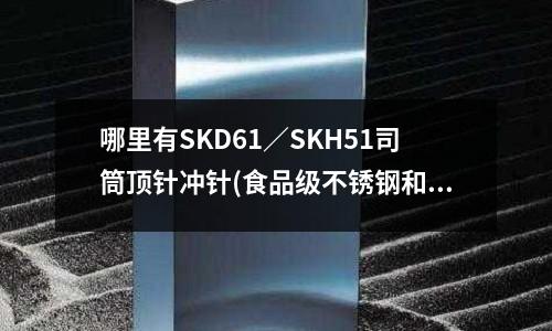 哪里有SKD61/SKH51司筒頂針沖針(食品級(jí)不銹鋼和304鋼的區(qū)別是什么?)