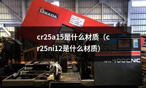 cr25a15是什么材質(zhì)(cr25ni12是什么材質(zhì))
