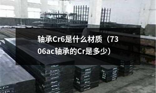 軸承Cr6是什么材質（7306ac軸承的Cr是多少）