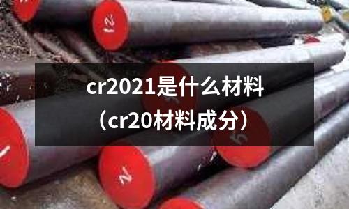 cr2021是什么材料(cr20材料成分)