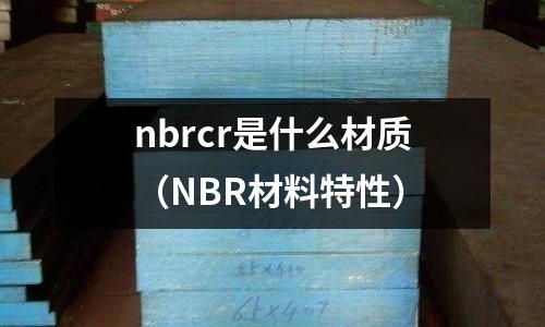 nbrcr是什么材質(NBR材料特性)
