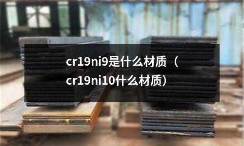 cr19ni9是什么材質(cr19ni10什么材質)