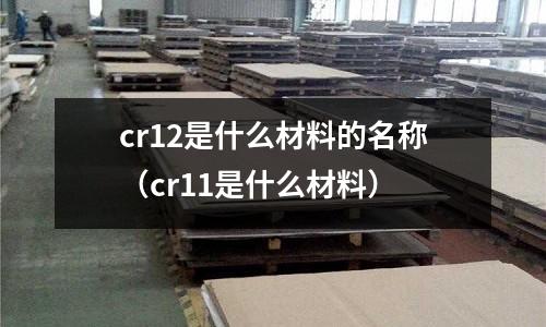 cr12是什么材料的名稱（cr11是什么材料）