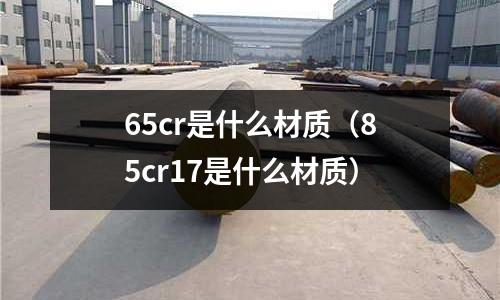 65cr是什么材質(85cr17是什么材質)