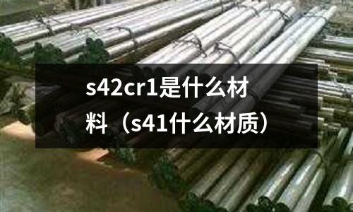 s42cr1是什么材料(s41什么材質)
