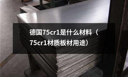 德國75cr1是什么材料(75cr1材質板材用途)