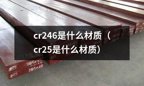 cr246是什么材質(cr25是什么材質)