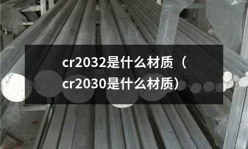 cr2032是什么材質(cr2030是什么材質)