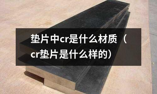 墊片中cr是什么材質(cr墊片是什么樣的)