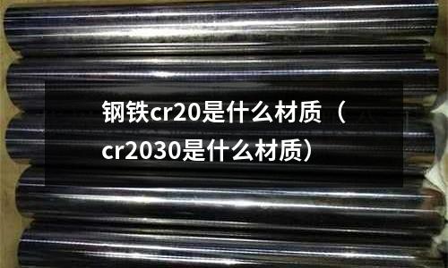 鋼鐵cr20是什么材質(cr2030是什么材質)
