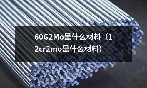 60G2Mo是什么材料(12cr2mo是什么材料)