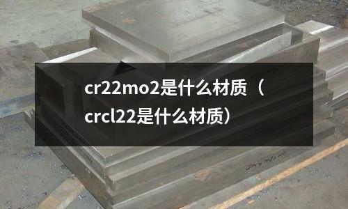 cr22mo2是什么材質（crcl22是什么材質）