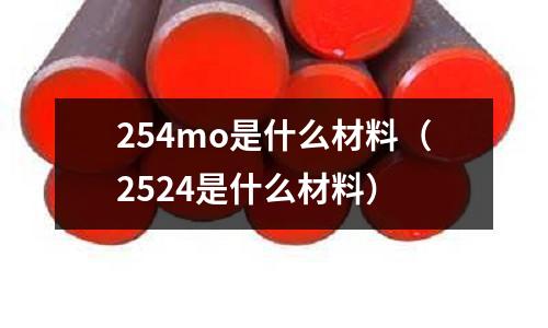 254mo是什么材料(2524是什么材料)