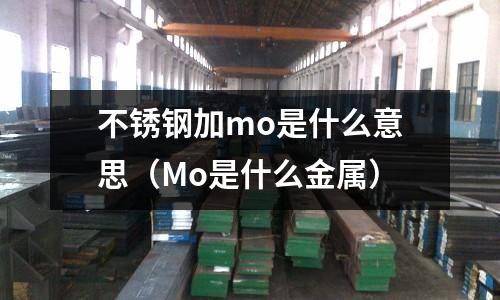 不銹鋼加mo是什么意思(Mo是什么金屬)