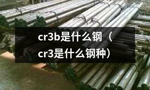 cr3b是什么鋼(cr3是什么鋼種)