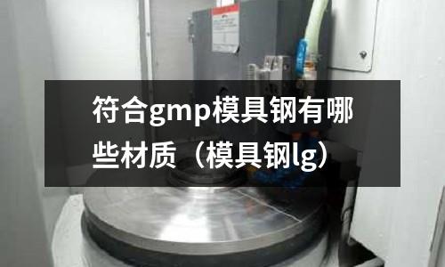 符合gmp模具鋼有哪些材質(模具鋼lg)