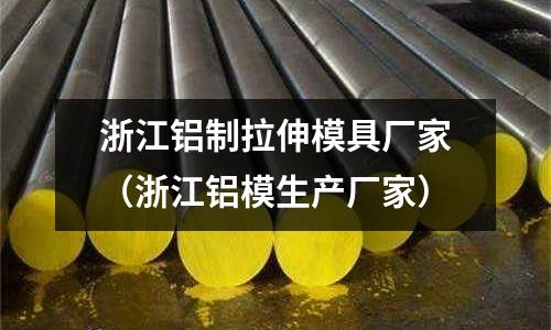 浙江鋁制拉伸模具廠家（浙江鋁模生產(chǎn)廠家）