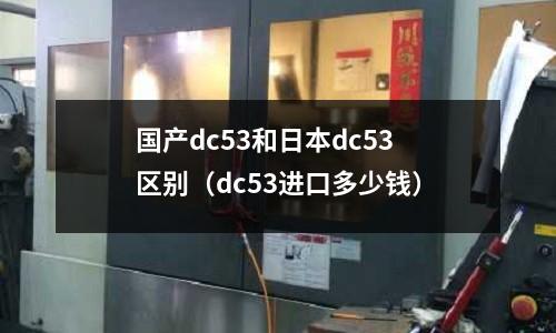 國產dc53和日本dc53區別(dc53進口多少錢)