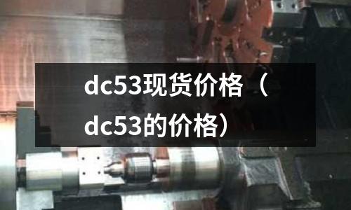 dc53現貨價格(dc53的價格)