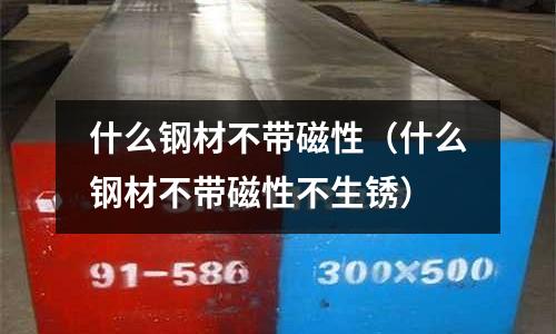 什么鋼材不帶磁性（什么鋼材不帶磁性不生銹）