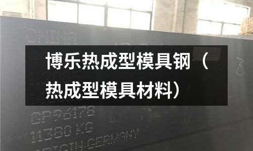 博樂熱成型模具鋼（熱成型模具材料）