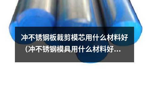沖不銹鋼板裁剪模芯用什么材料好（沖不銹鋼模具用什么材料好）