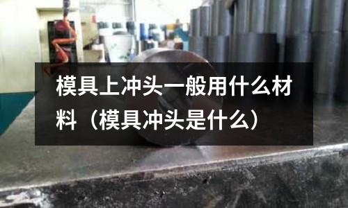 模具上沖頭一般用什么材料（模具沖頭是什么）