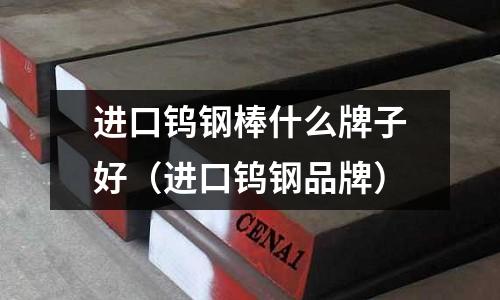 進(jìn)口鎢鋼棒什么牌子好(進(jìn)口鎢鋼品牌)