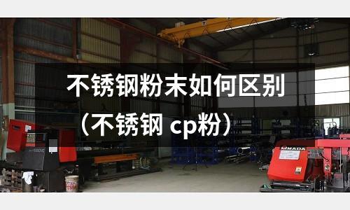 不銹鋼粉末如何區別（不銹鋼 cp粉）