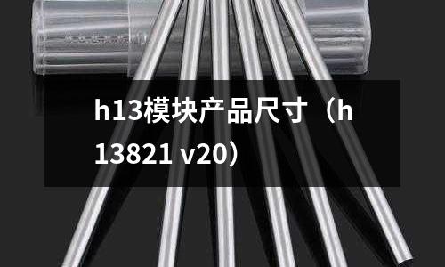 h13模塊產(chǎn)品尺寸（h13821 v20）