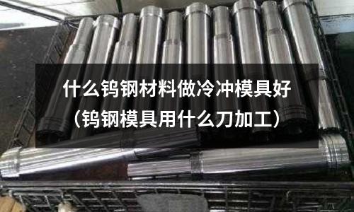 什么鎢鋼材料做冷沖模具好（鎢鋼模具用什么刀加工）