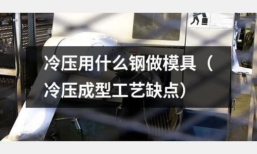冷壓用什么鋼做模具(冷壓成型工藝缺點)