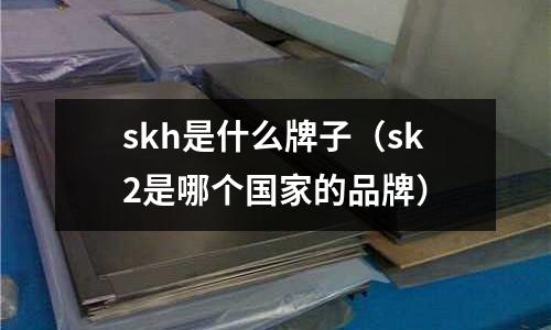 skh是什么牌子（sk2是哪個國家的品牌）