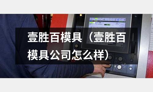 壹勝百模具（壹勝百模具公司怎么樣）