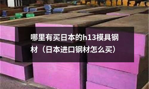 哪里有買日本的h13模具鋼材（日本進(jìn)口鋼材怎么買）