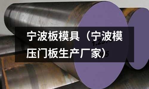 寧波板模具（寧波模壓門板生產廠家）