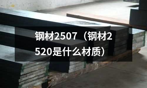 鋼材2507(鋼材2520是什么材質)
