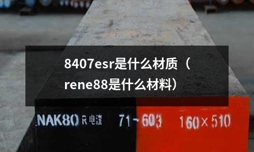 8407esr是什么材質(rene88是什么材料)