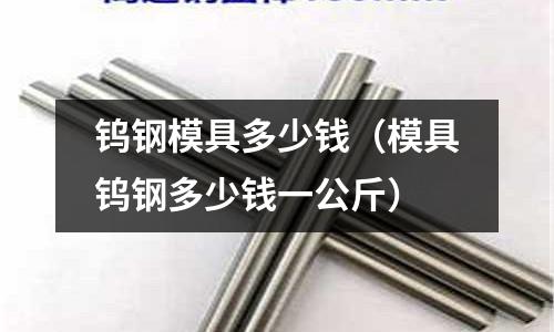 鎢鋼模具多少錢(模具鎢鋼多少錢一公斤)