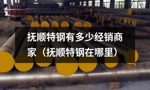 撫順特鋼有多少經銷商家（撫順特鋼在哪里）