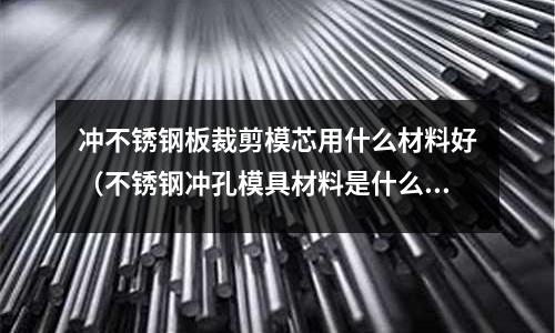 沖不銹鋼板裁剪模芯用什么材料好（不銹鋼沖孔模具材料是什么鋼）