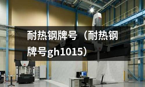 耐熱鋼牌號（耐熱鋼牌號gh1015）