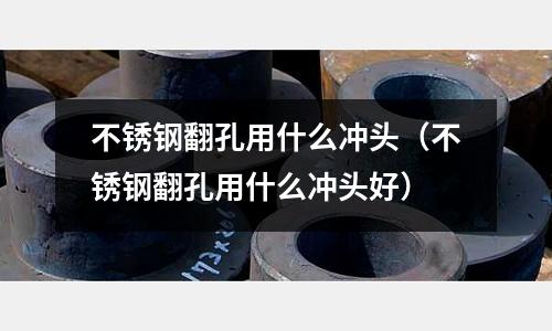 不銹鋼翻孔用什么沖頭(不銹鋼翻孔用什么沖頭好)