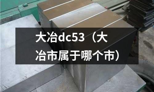 大冶dc53（大冶市屬于哪個市）