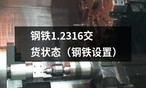 鋼鐵1.2316交貨狀態（鋼鐵設置）