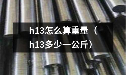 h13怎么算重量（h13多少一公斤）