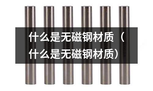 什么是無磁鋼材質（什么是無磁鋼材質）