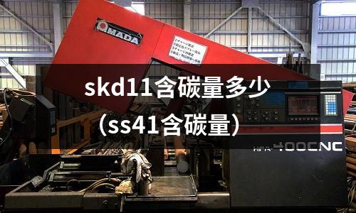 skd11含碳量多少（ss41含碳量）