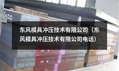 東風模具沖壓技術有限公司(東風模具沖壓技術有限公司電話)